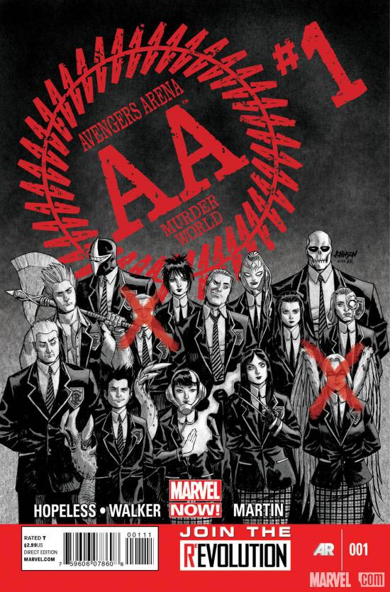 Avengers Arena #1 large cover