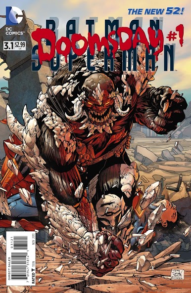 Batman Superman 3.1 Doomsday cover
