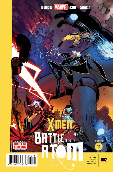 X-Men Battle of the Atom #2 cover