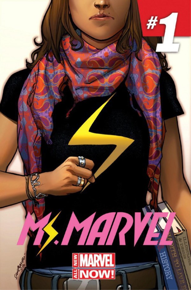 Ms. Marvel #1 cover art