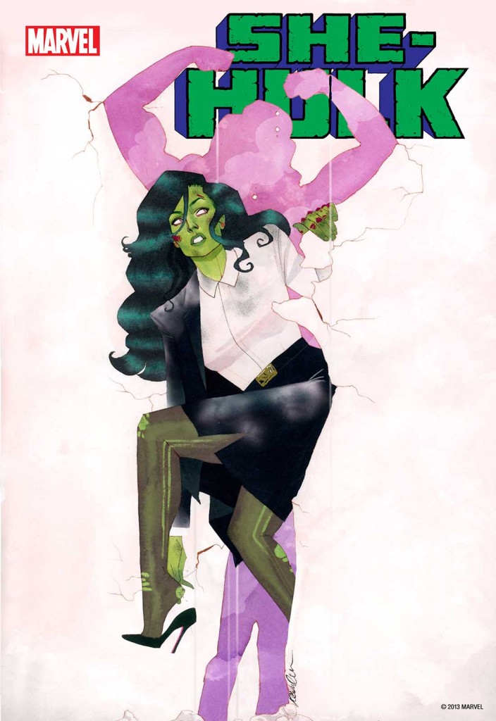 She-Hulk #1 cover art