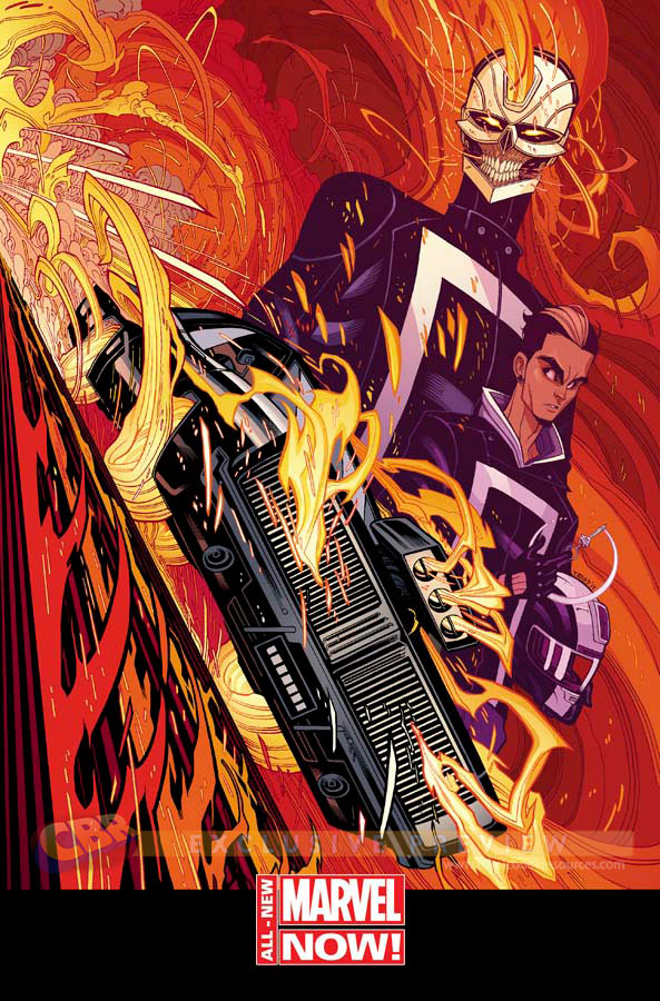 All-New Ghost Rider #1 cover art