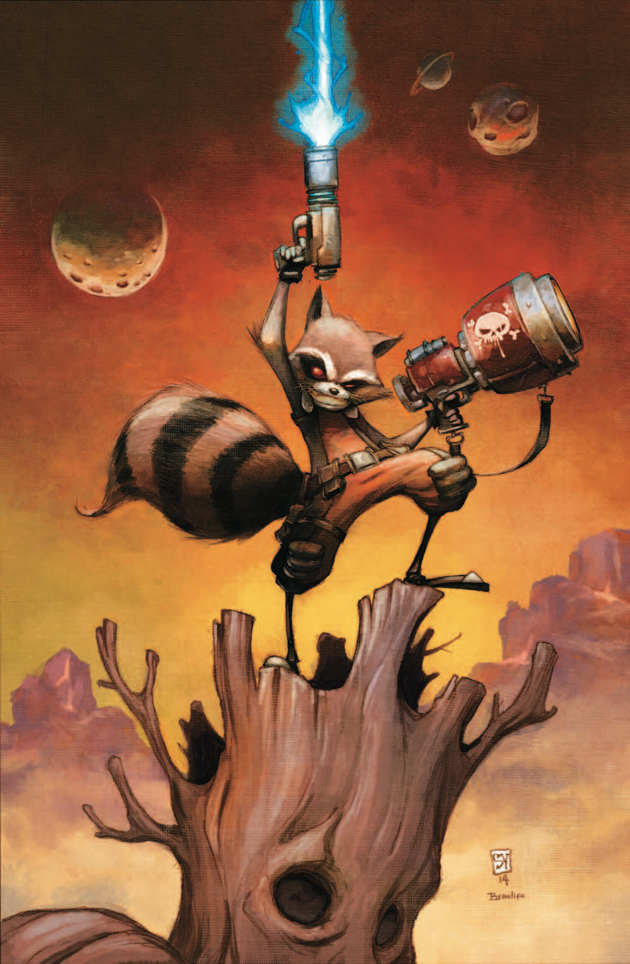 Rocket Raccoon #1 cover art