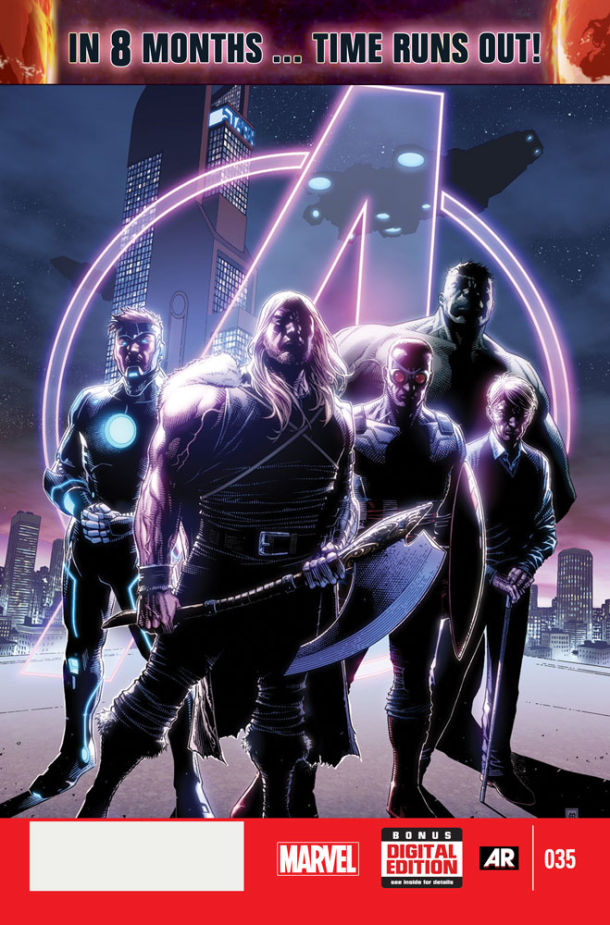 Avengers #35 cover art