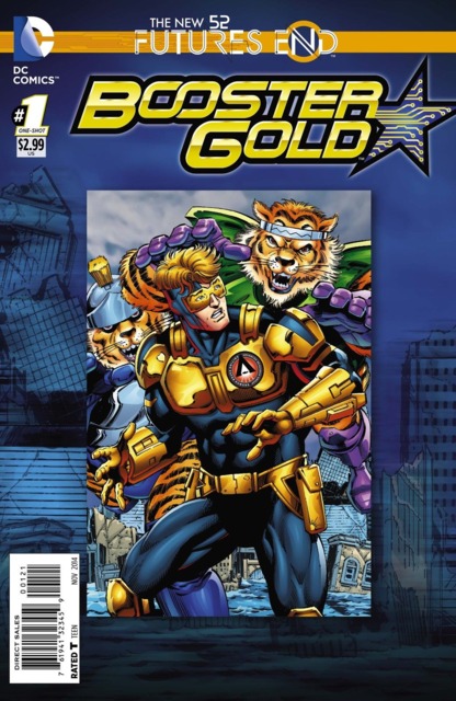 Futures End- Booster Gold #1 cover art