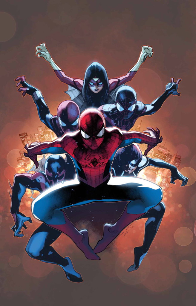 Amazing Spider-Man #9 Spider-Verse cover art
