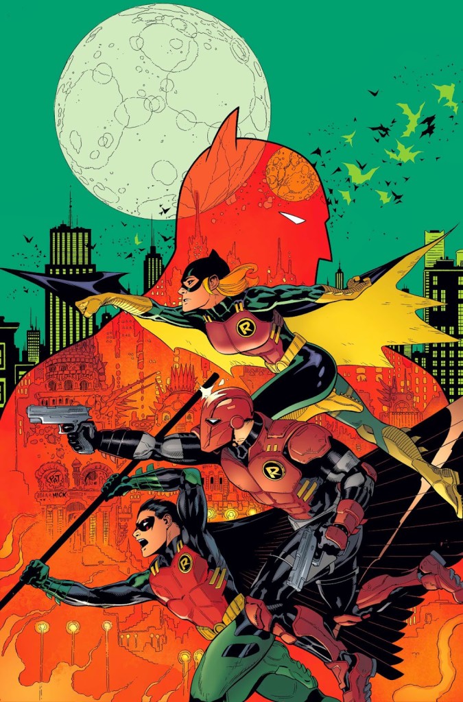 Batman and Robin #36 cover art