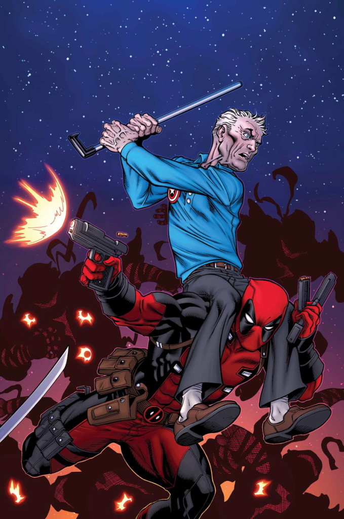 Death of Wolverine - Deadpool & Captain America #1 cover art