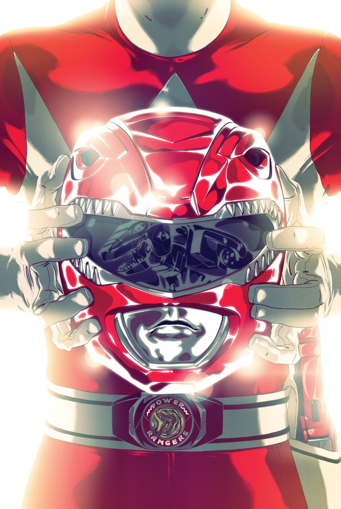 Mighty Morphin Power Rangers San Diego Comic-Con Exclusive Red Ranger Cover by Goñi Montes