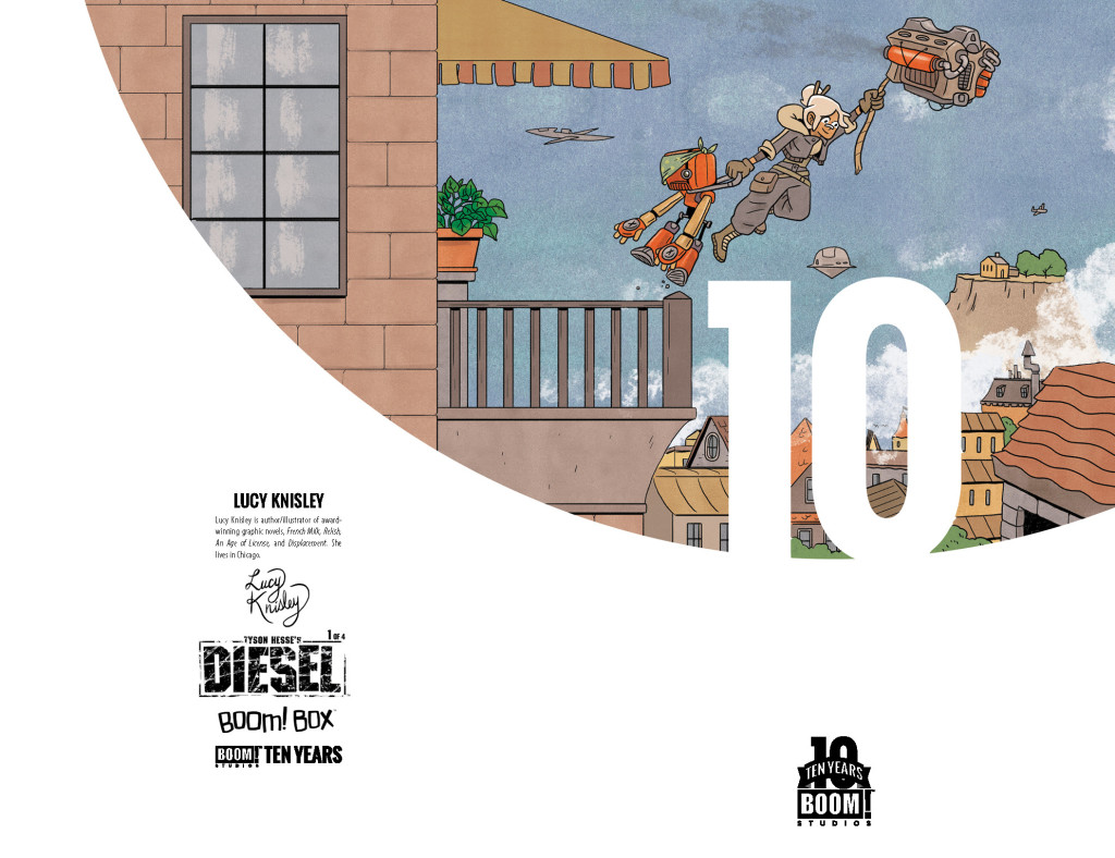Tyson Hesse's Diesel 10 Years Cover by Lucy Knisley