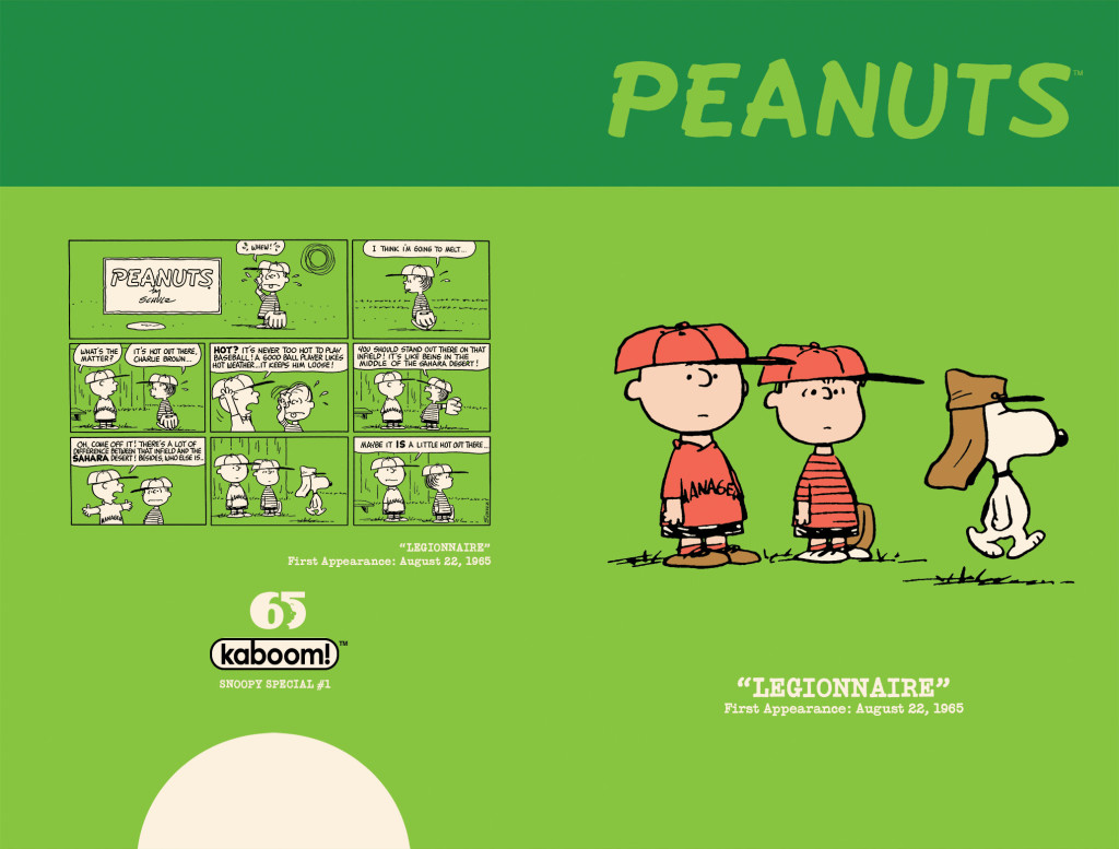 Peanuts: The Snoopy Special Incentive Cover by Charles M. Schulz (full wraparound image shown)