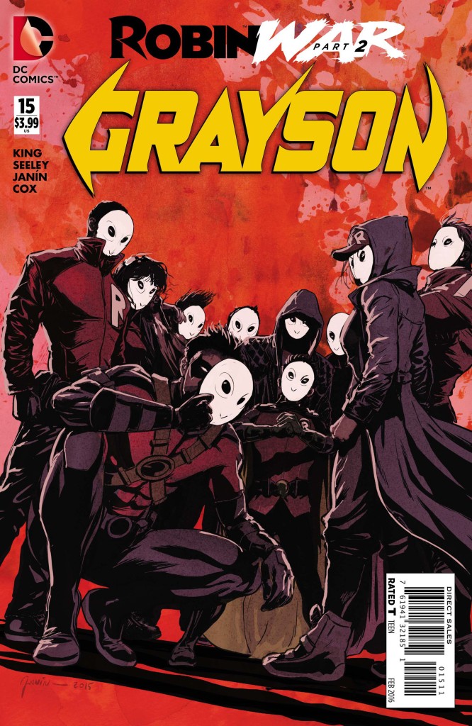 Grayson #15 2015 cover