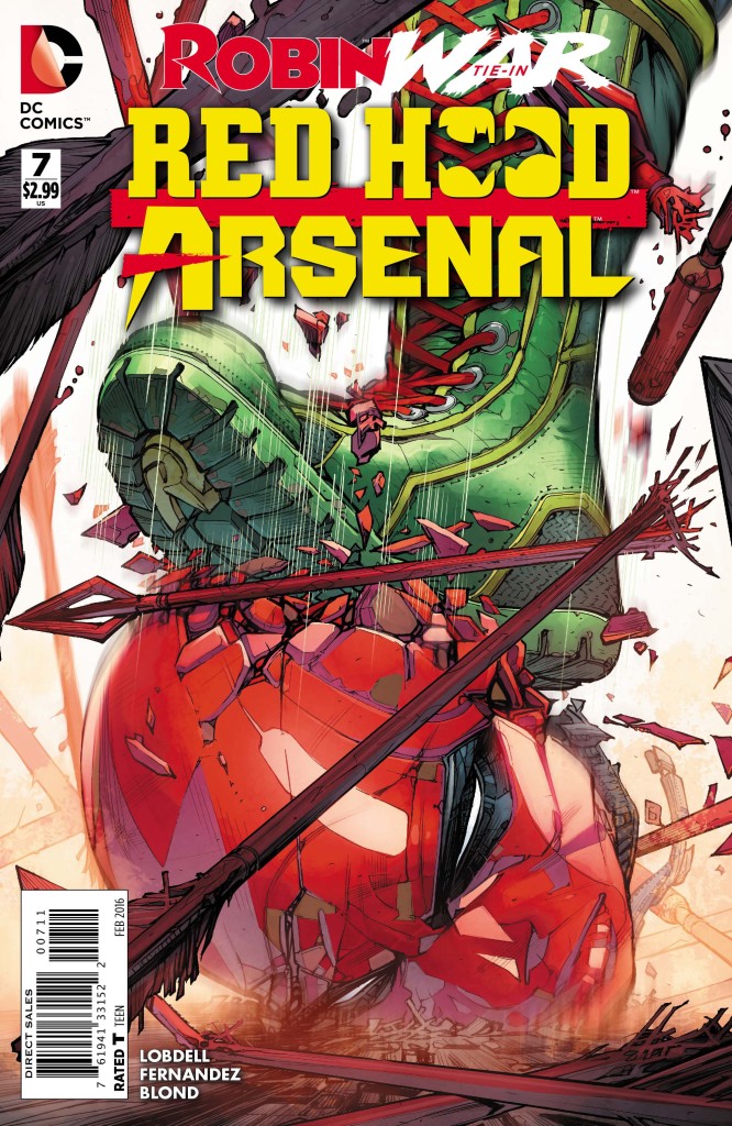Red Hood-Arsenal #7 2015 cover