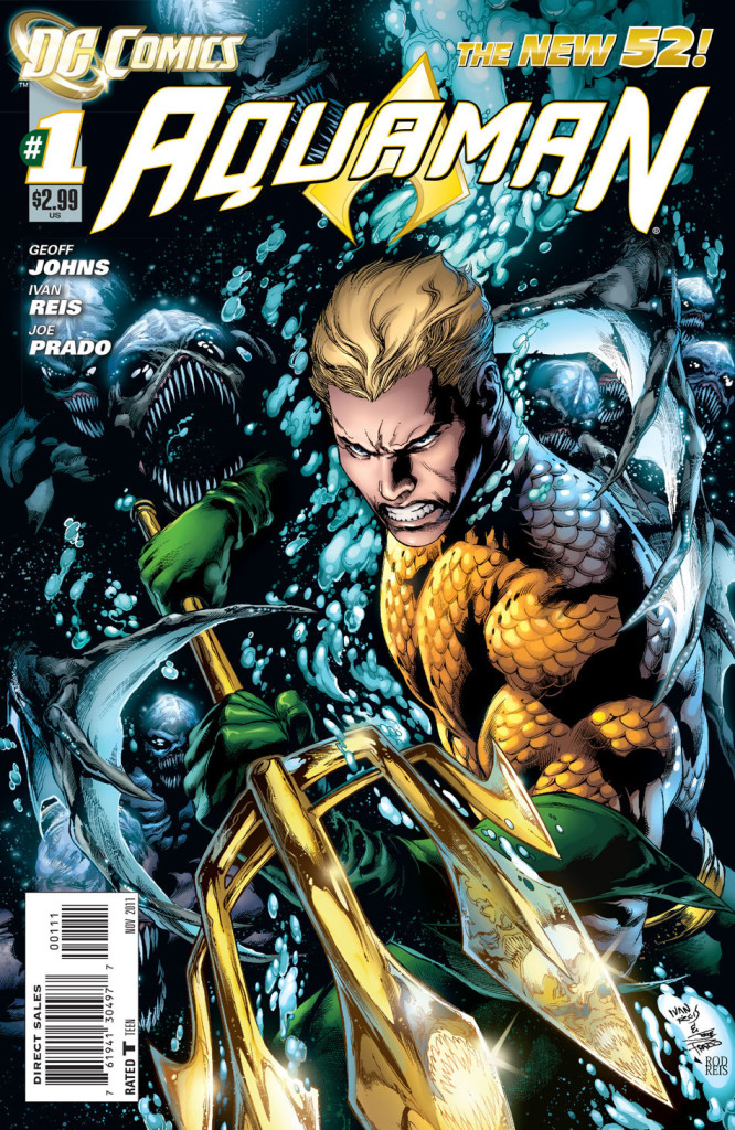 Aquaman #1 cover by Ivan Reis, Joe Prado and Rod Reis