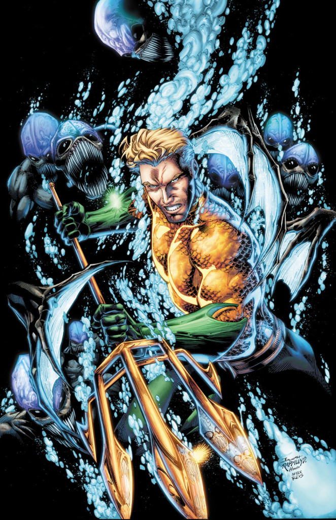 Aquaman 52 variant cover by Brett Booth and Norm Rapmund