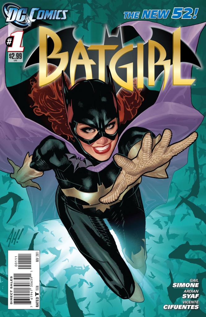Batgirl #1 cover by Adam Hughes
