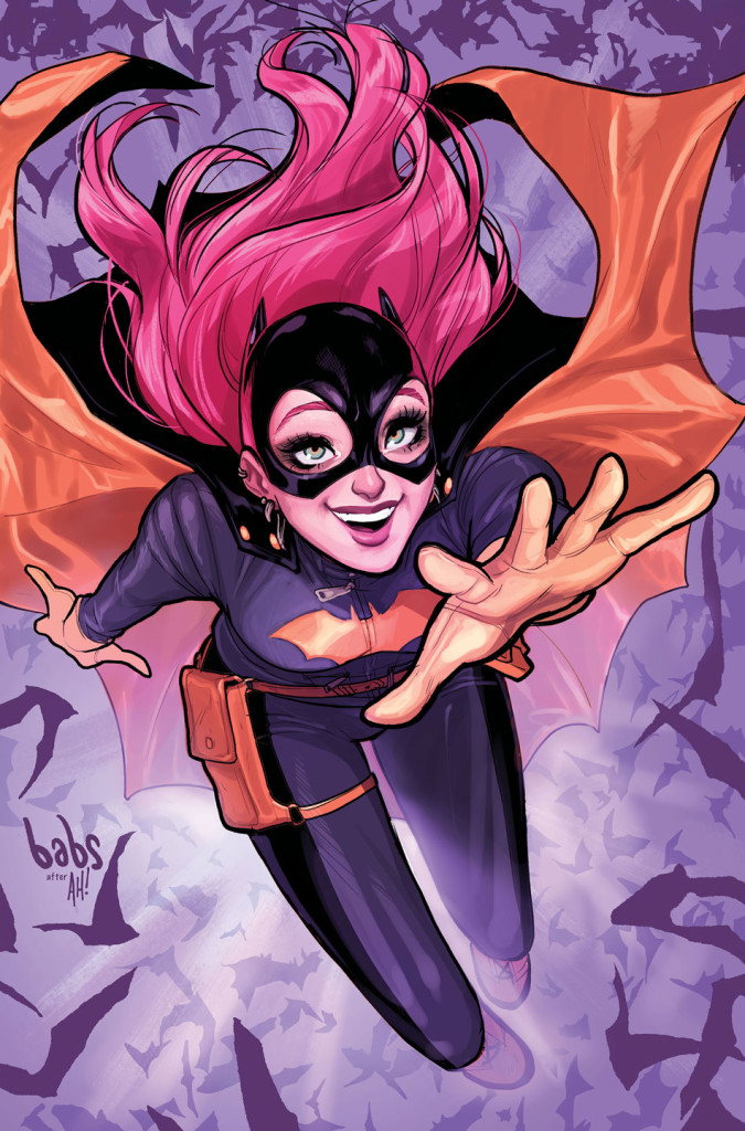 Batgirl 52 variant cover by Babs Tarr