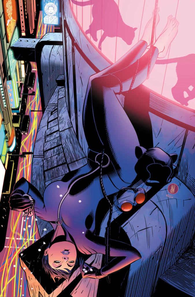 Catwoman 52 variant cover by Inaki Miranda