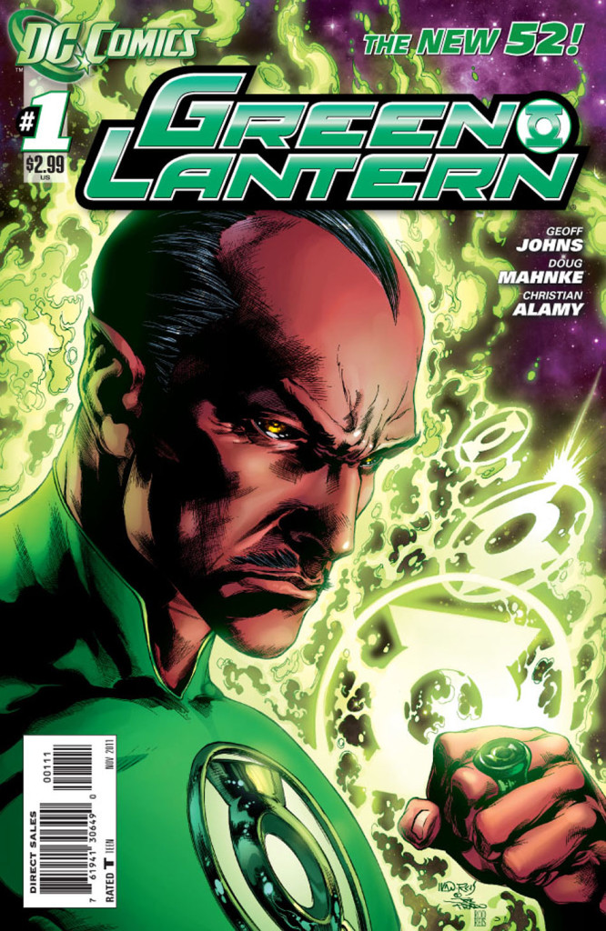 Green Lantern #1 cover by Ivan Reis, Joe Prado and Rod Reis