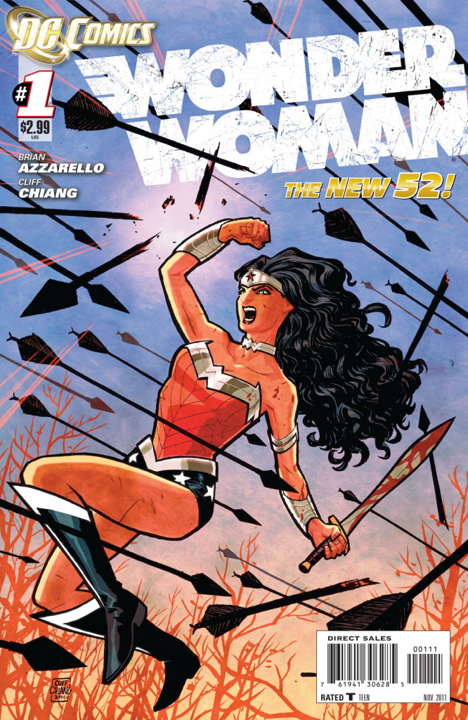 Wonder Woman #1 cover by Cliff Chiang