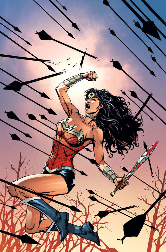 Wonder Woman 52 variant cover by David Finch and Matt Banning