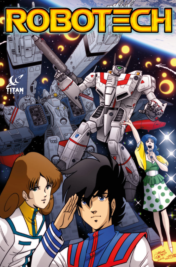 Robotech #1 “Retro” Cover: Jason and John Waltrip