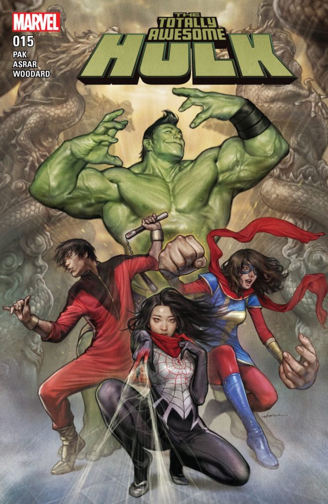 Totally Awesome Hulk #15 cover