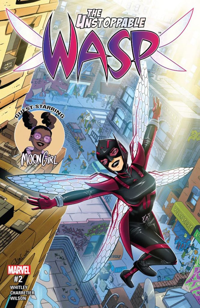 Unstoppable Wasp #2 cover